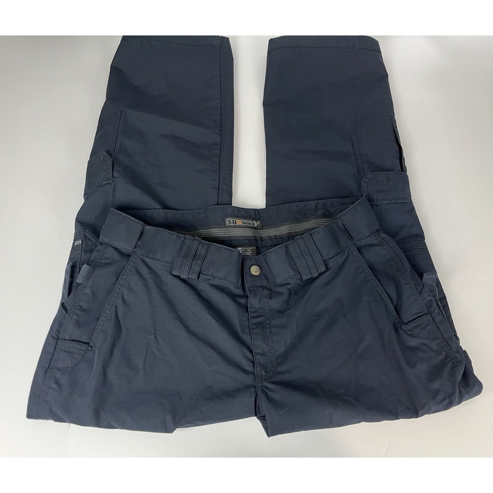 5.11 Tactical Pants Women's Sz 16 Cargo Policewoman Pants Navy Blue